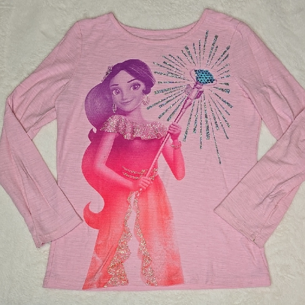 🎁Disney X Jumping Beans Elena Of Avalor Long Sleeve Tee Size 6